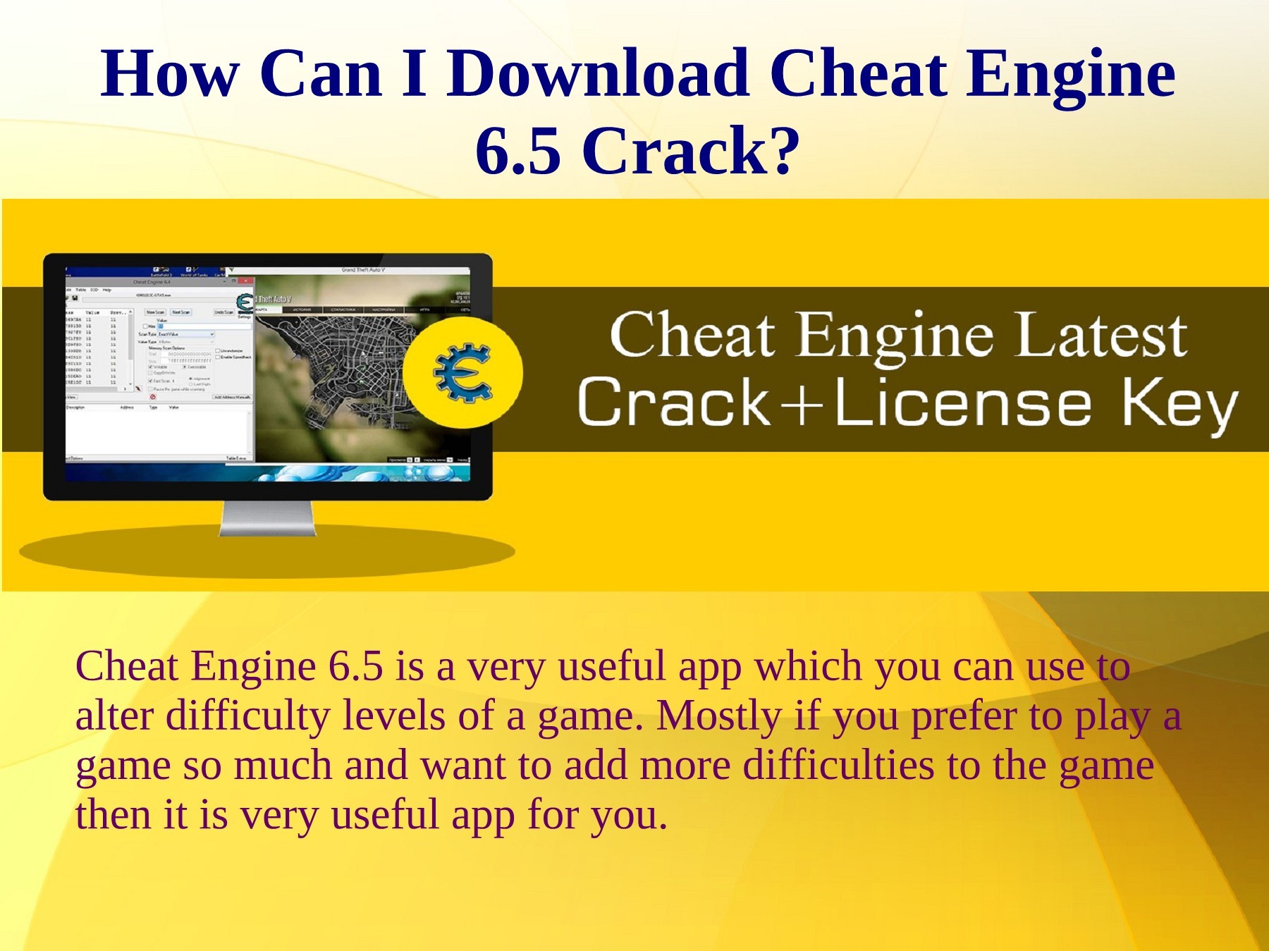 Cheat Engine 6.5 Free Download For Android